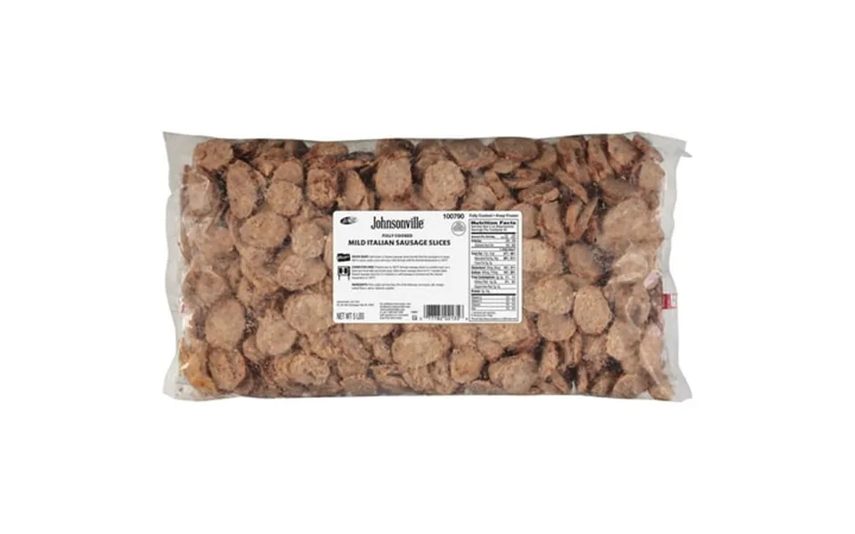 Johnsonville Sliced Heat And Serve Italian Sausage 5 Pound -- 2 Per Case