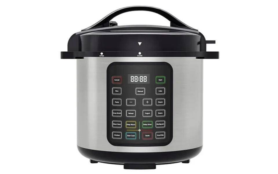 Jonpony 16-in-1 Electric Pressure Cooker 8 Quart Stainless Steel Multi Cooker For Rice Steamer Yogurt Maker Slow Cook Sa