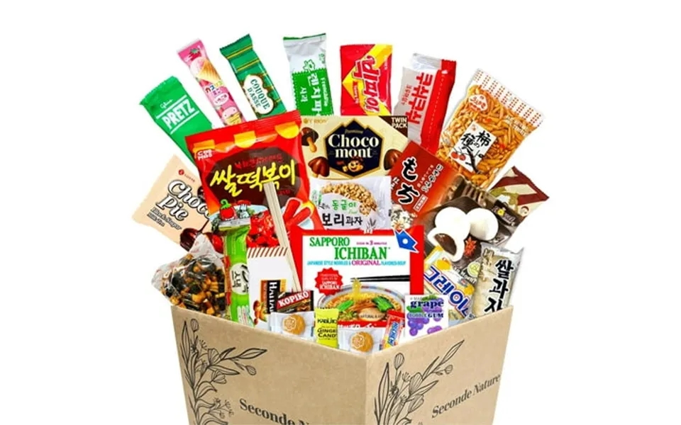 Journey Of Asia Seri S Choice Korean Japanese Snacks Box 25 Count Individual Wrapped Packs Of Snacks Chips Cookies