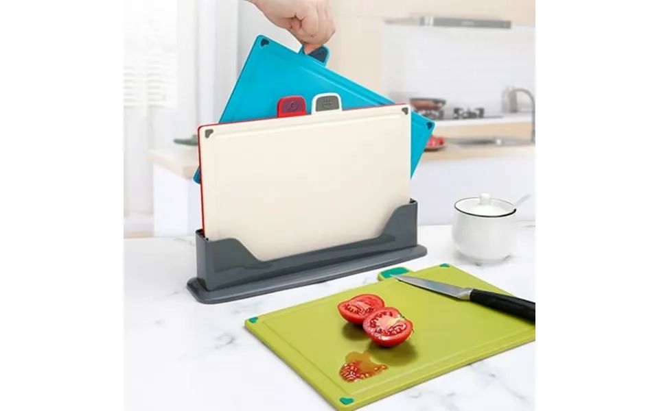 Jpxdew Plastic Cutting Board Set Clearance 4 Piece Multicolor 11