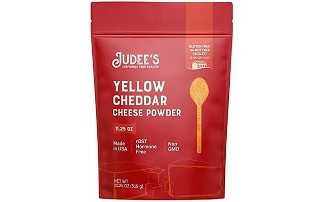 Judee S Yellow Cheddar Cheese Powder 11.25oz - 100% Non-gmo Rbst Hormone-free Gluten-free & Nut-free product image