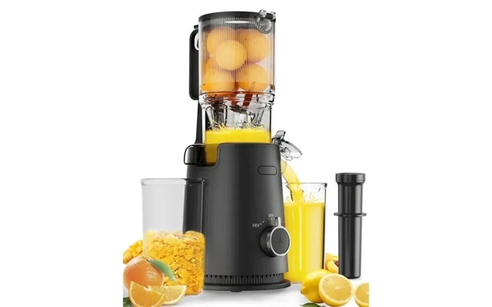 Juicer Machine With 4.35 Wide Mouth Aeitto Cold Press Juicer Machine For Fruits And Vegetables Slow Masticating Juicer W