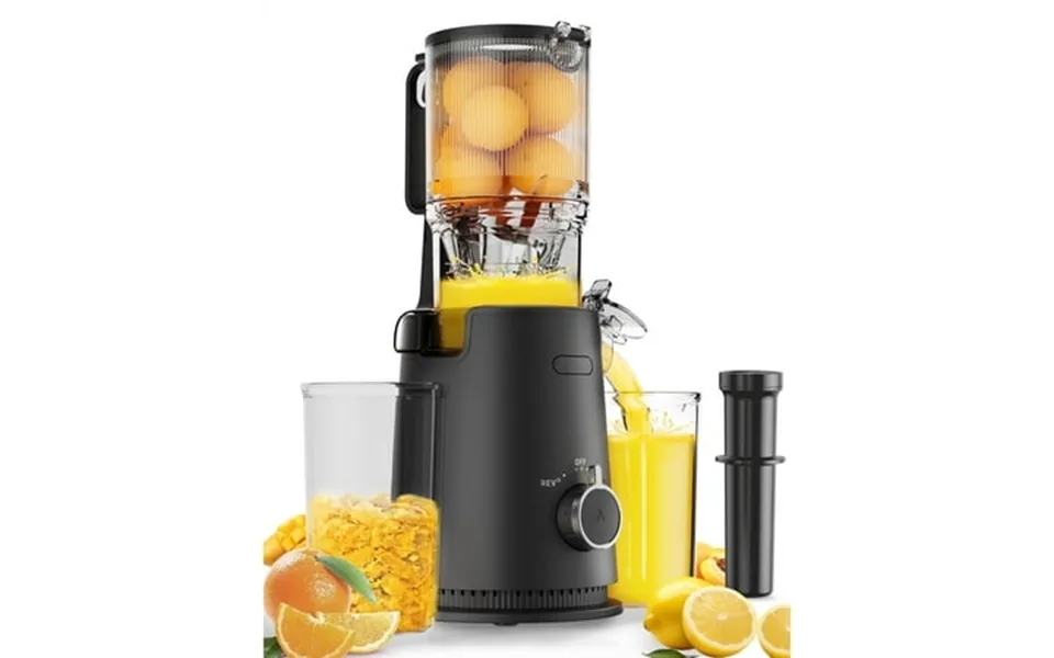 Juicer Machine With 4.35 Wide Mouth Aeitto Cold Press Juicer Machine For Fruits And Vegetables Slow Masticating Juicer W