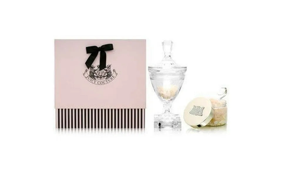 Juicy Couture By Juicy Couture For Women 10.5 Oz Pacific Sea Salt Soak In Limited Edition Crystal Goblet