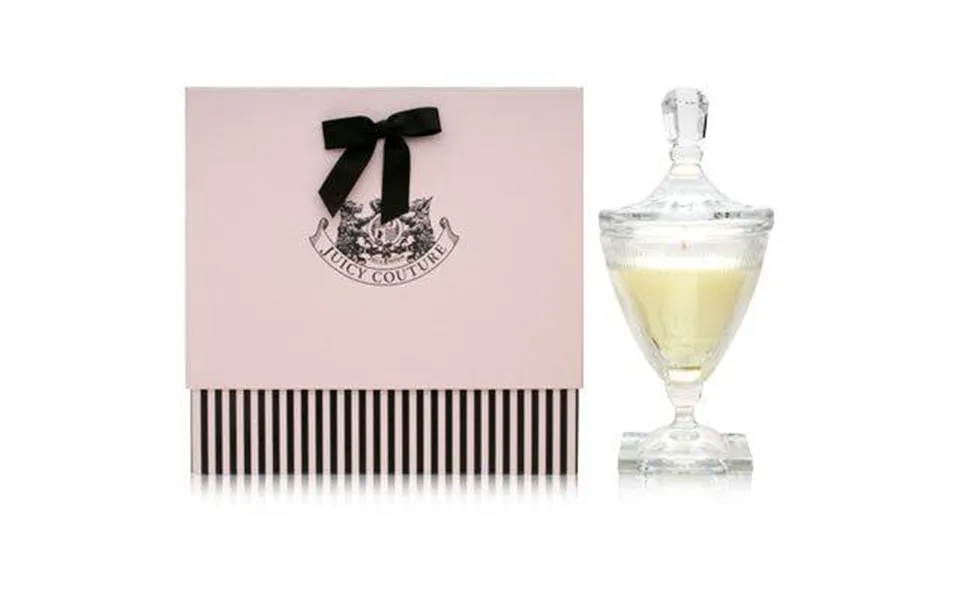 Juicy Couture By Juicy Couture For Women 11.oz Scented Candle In Limited Edition Crystal Goblet