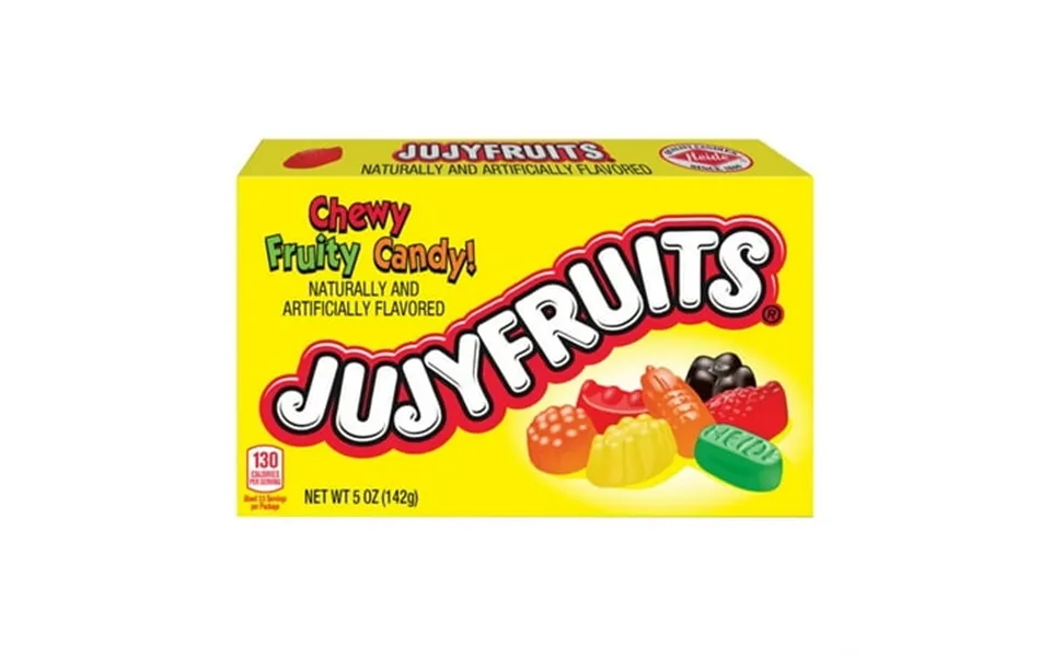 Jujyfruits Chewy Fruit Flavored Candies 5 Oz Theater Box-pack Of 2