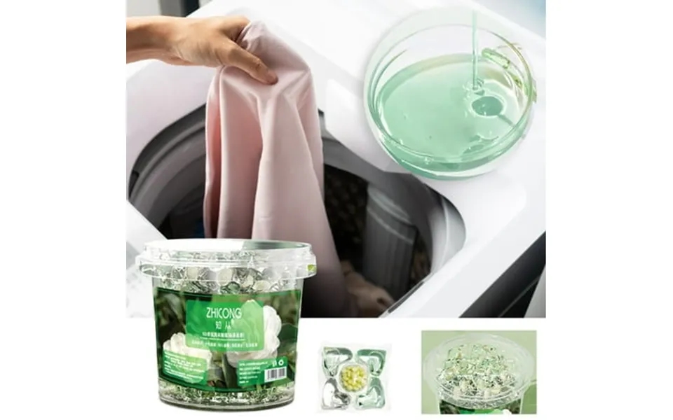 Junyeshi Clearance Under 2.00 5-in-1 Laundry Beads For Cleaning And Stain Removal Laundry Beads For Home Use Long-lastin