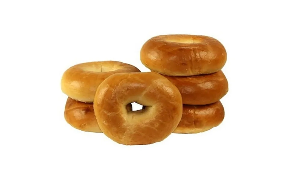 Just Bagels Plain Bagel 4 Ounce -- 48 Per Case