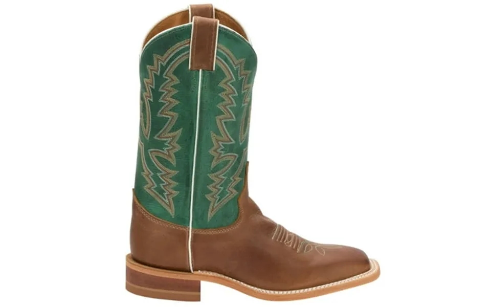 Justin Boots Womens Kenedy Embroidered Calf Square Toe Cowboy Casual Mid C