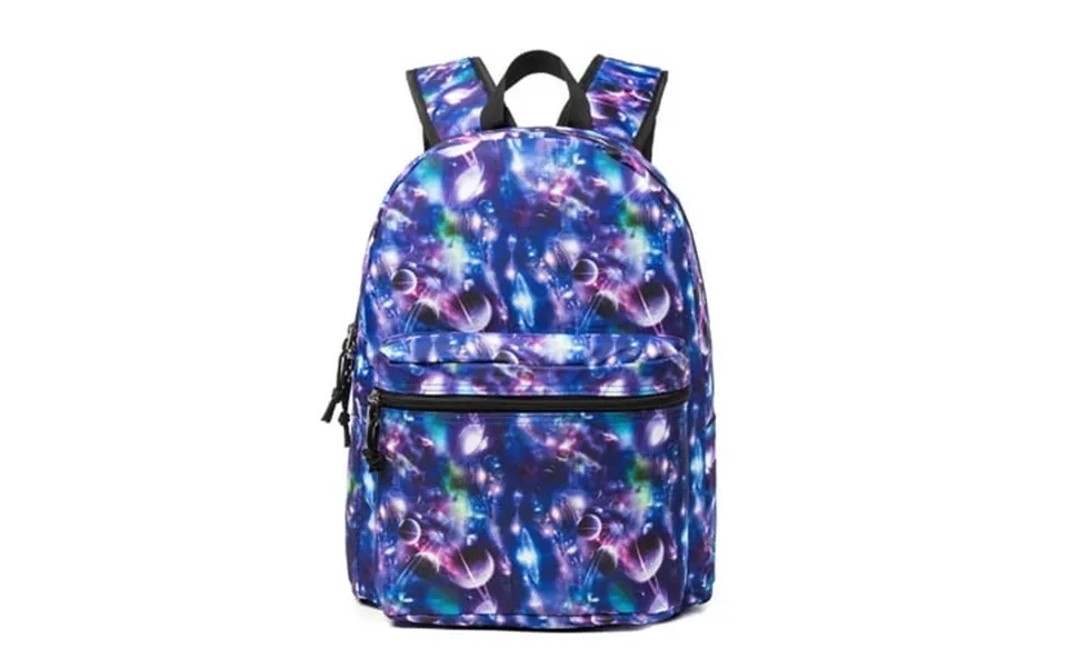 K-cliffs Unisex 18 Galaxy Printed Backpack Simple Pattern Bookbag Classic Travel Daypack For Laptop And Tablet 25 Pieces