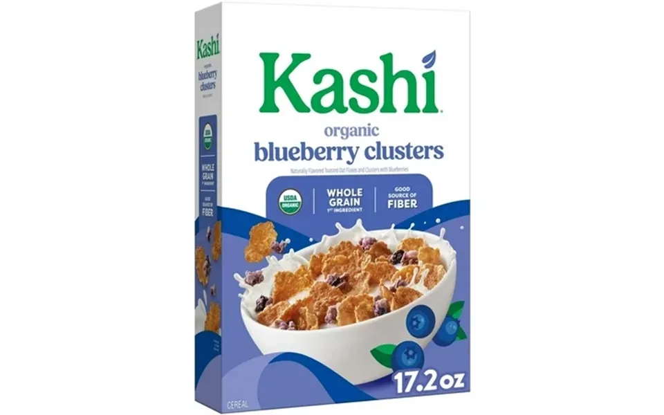 Kashi Breakfast Cereal Organic Whole Grain Blueberry Clusters 17