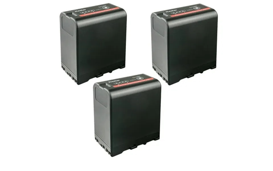 Kastar 3-pack Bp-u60 Battery 14.4v 5800mah Replacement For Sony Pmw-150p Pmw-160 Pmw-200 Pmw-300 Pmw-300k1 Pmw-ex1 Pmw-e