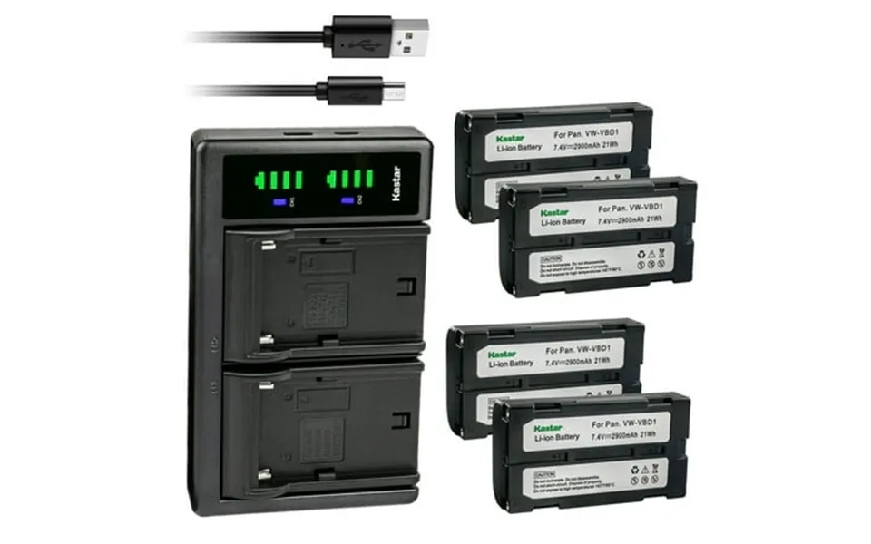 Kastar 4-pack Battery And Ltd2 Usb Charger Replacement For Vm27a Vm30 Vm30a Vmbp502 Vmbpl13 Vm-bpl13a Vm-bpl13j Vmbpl27