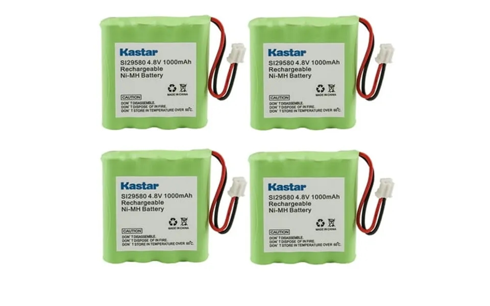 Kastar 4-pack Battery Replacement For Summer Infant Panorama Video Baby Monitor With 5-inch Screen Remote Steering Camer