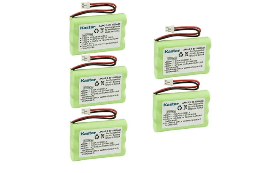 Kastar 5-pack Ni-mh Battery 3.6v 1000mah Replacement For Summer Infant Wide View 29000a Clear Sight Parent Handheld Baby