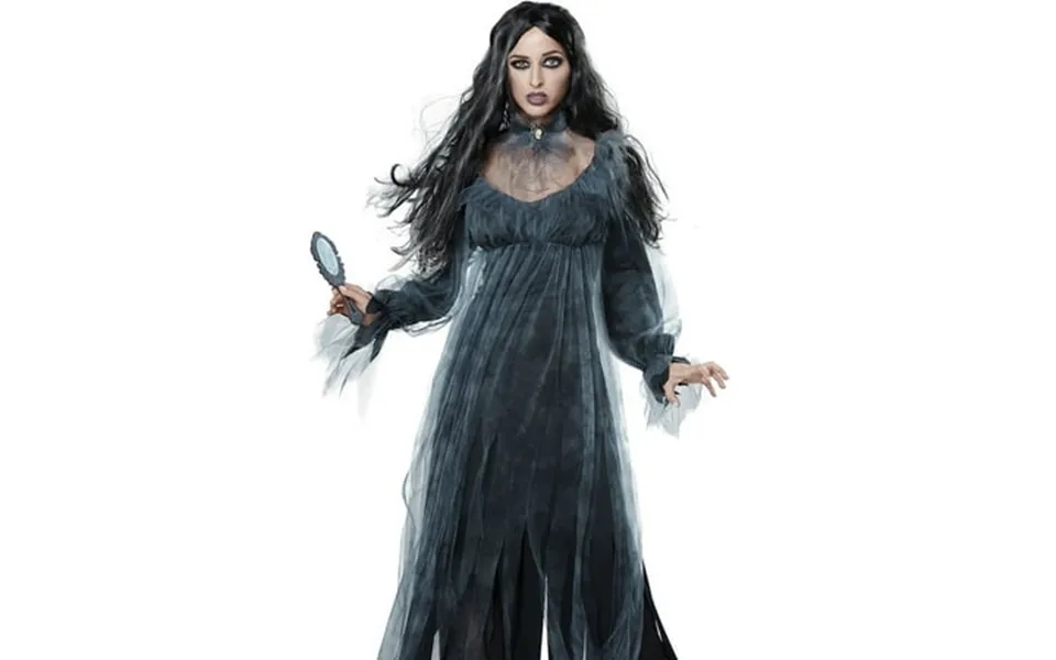 Kawell Halloween Cosplay Costume Long Dress Ghost Bride Witch Vampire Cosplay Costume