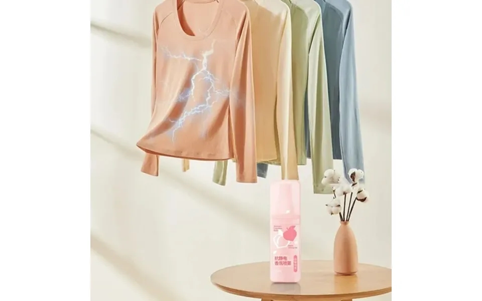 Kcgynp Antistatic Spray Clothes Softener 75ml Travel Size Wrinkle Remover Eliminates Static Electricity And Softens Garm