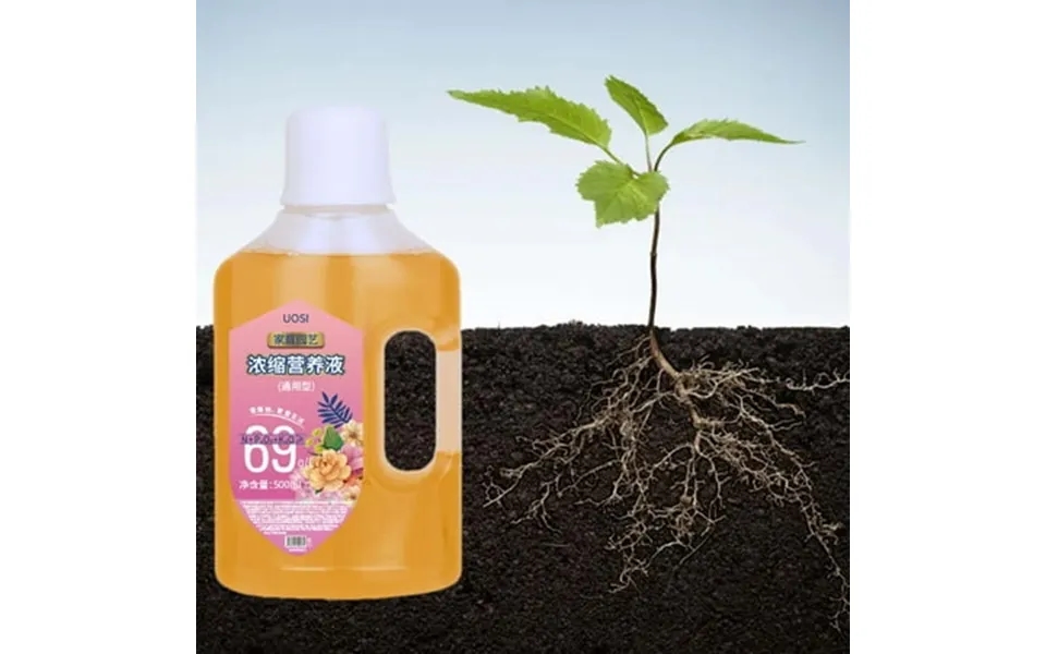 Kcgynp Plant Growth Enhancer Fluid Clearance 500ml Fertilizer Liquid Promote Growth & Recovery For Indoor Outdoor Plants