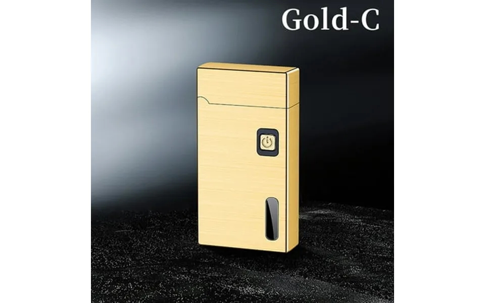 Kcgynp Rechargeable Induction Kerosene Lighter Clearance 5 Intelligent Ignition Modes Led Power Display Type-c Charging