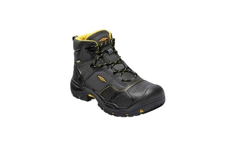Keen Men S Logandale 6 Waterproof Work Boot Steel Toe Black 14 D M Us