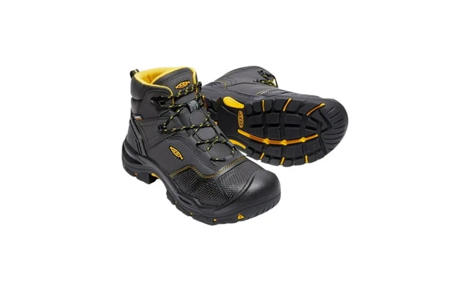 Keen Men S Logandale 6 Waterproof Work Boot Steel Toe Black 15 Ee Us