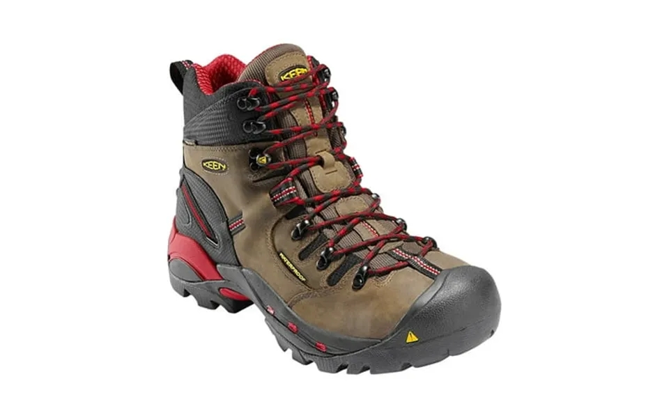 Keen Men S Pittsburgh Mid Waterproof Boot Steel Toe Bison 11