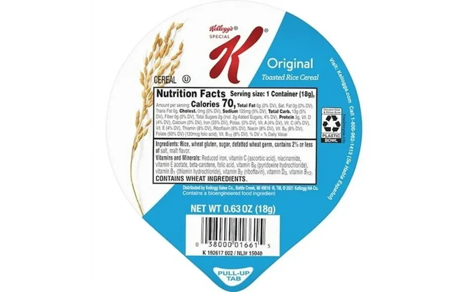 Kellogg Low Fat Granola Crunchy Cereal 2 Oz - Case Of 48