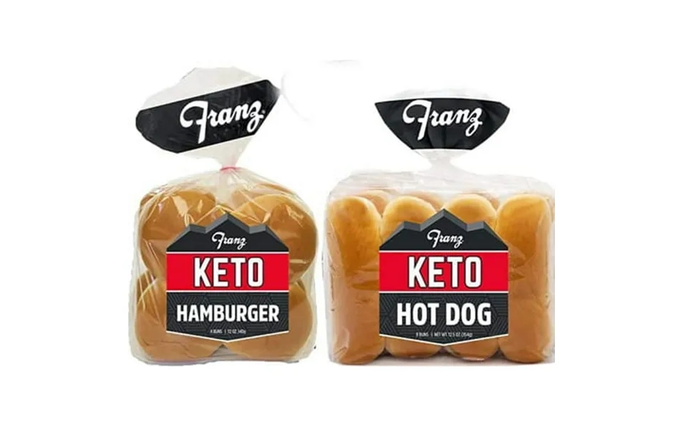 Keto Hamburger Buns Keto Dog Buns With Keto Lifestyle Guide 8 Count Pack Of 2