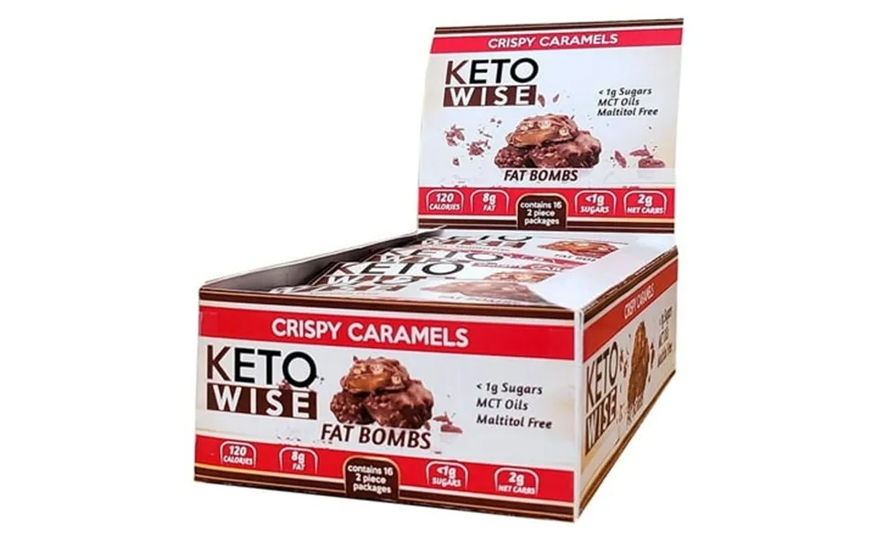 Keto Wise Fat Bombs - Crispy Caramels