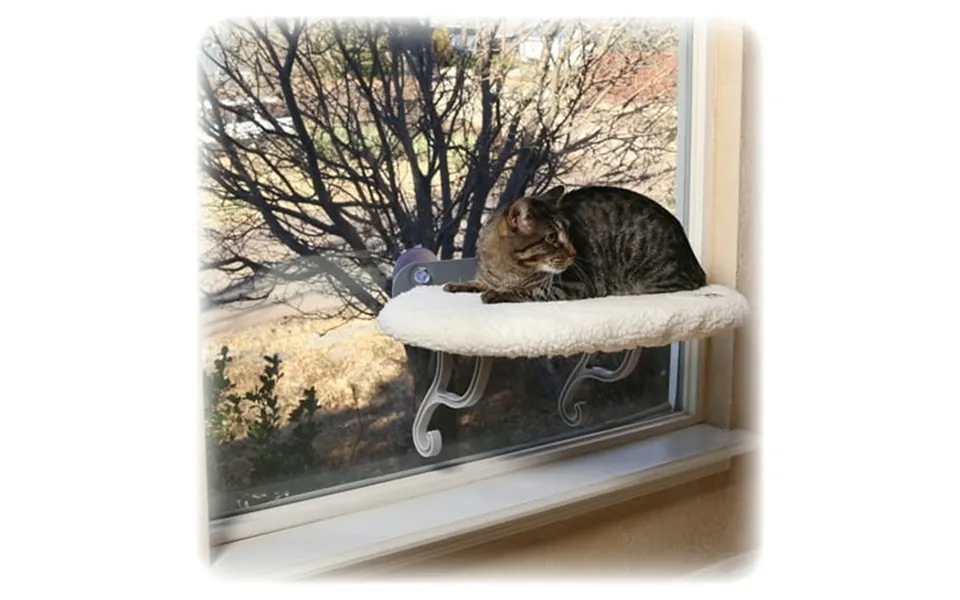 K&h Pet Products Universal Mount Kitty Sill Original Fleece 14 X 24 Inches
