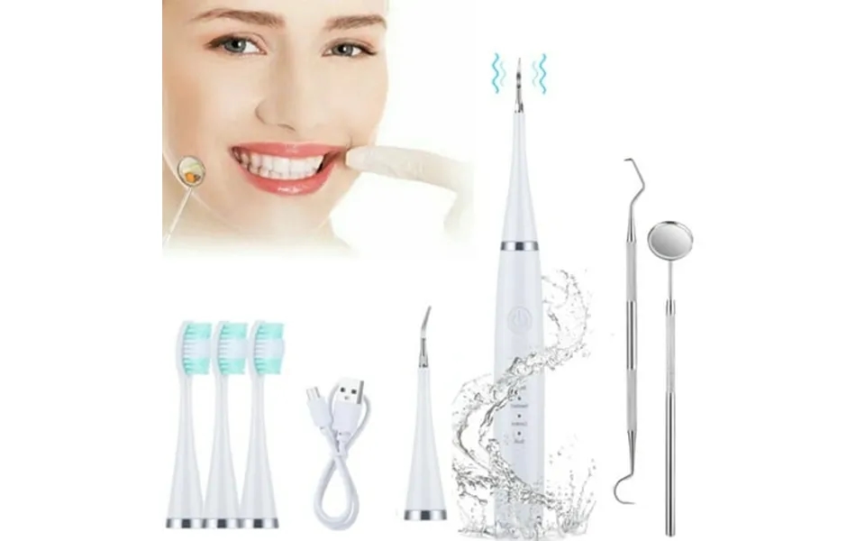 Kibvoe Electric Plaque Teeth Remover Teeth Cleaner Tooth Whitening Remove Tartar Scaler Teeth Care