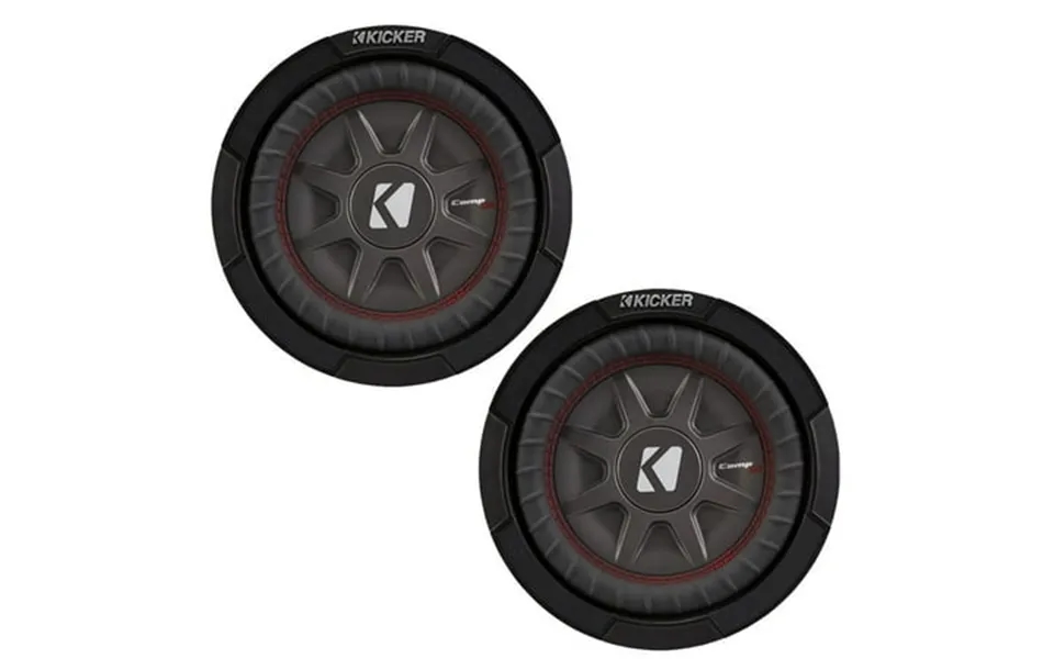 Kicker 43cwrt82 8 Dual Voice Coil 2 Ohm Slim Line Truck Woofers Bundle