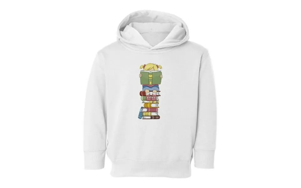 Kid Sitting On Books Hoodie Toddler -image By Shutterstock 5 Toddler