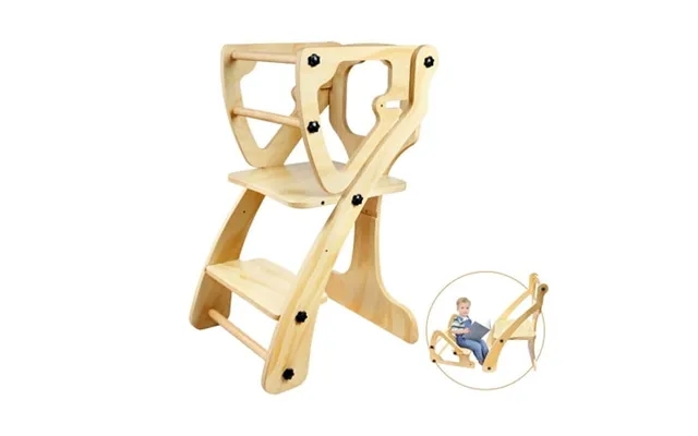 Kids Kitchen Step Stool Toddler Standing Tower For Counter And Bathroom Sink Children Standing Helper product image