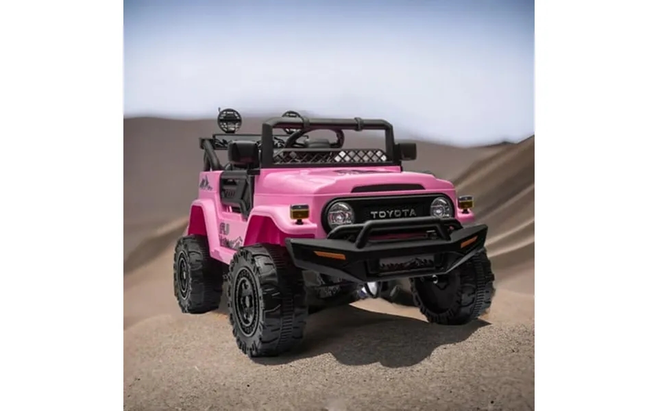 Kidson Toy Car 4w Remote Control Foot12v Rechargeable Battery Powered Car For 37 - 96 Month Kids