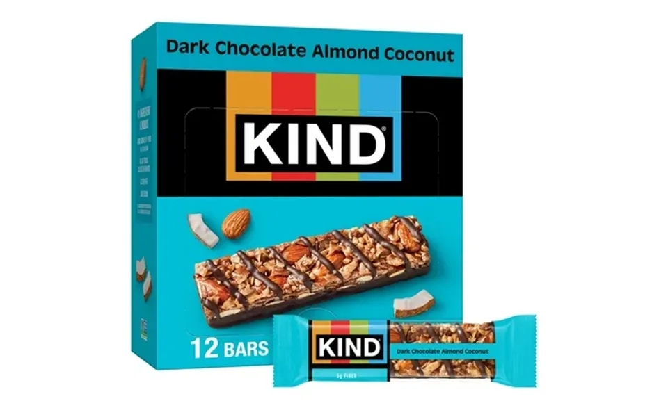 Kind Nut Bars Dark Chocolate Almond & Coconut 1.4 Oz 12 Count