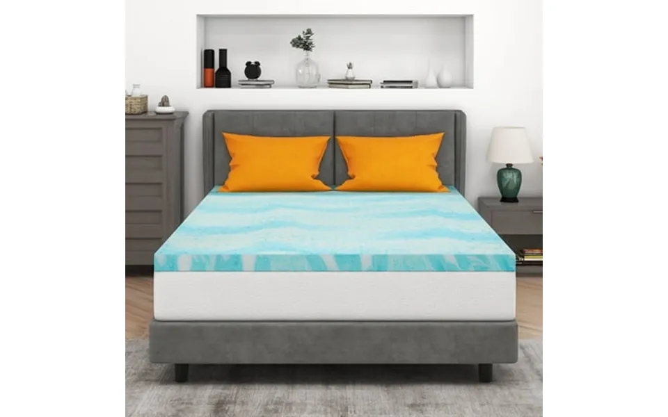King Mattress Topper 3 Inch Gel Infused Memory Foam Mattress Topper Certipur-us Certified - King