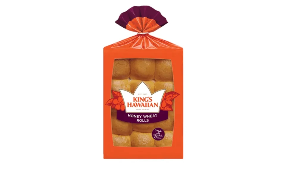 King S Hawaiian Honey Wheat Rolls 12 Count 12 Oz Pack Of 4