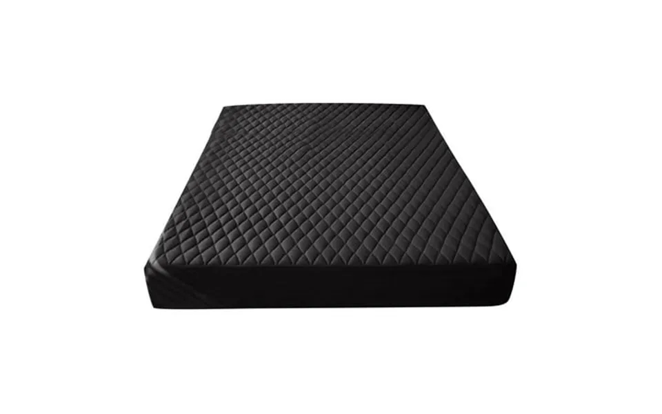 King Size Luxurious Quilted Pink Mattress Cover Soft Hypoallergenic Breathable Fabric Ideal For King Size Bed Comfort