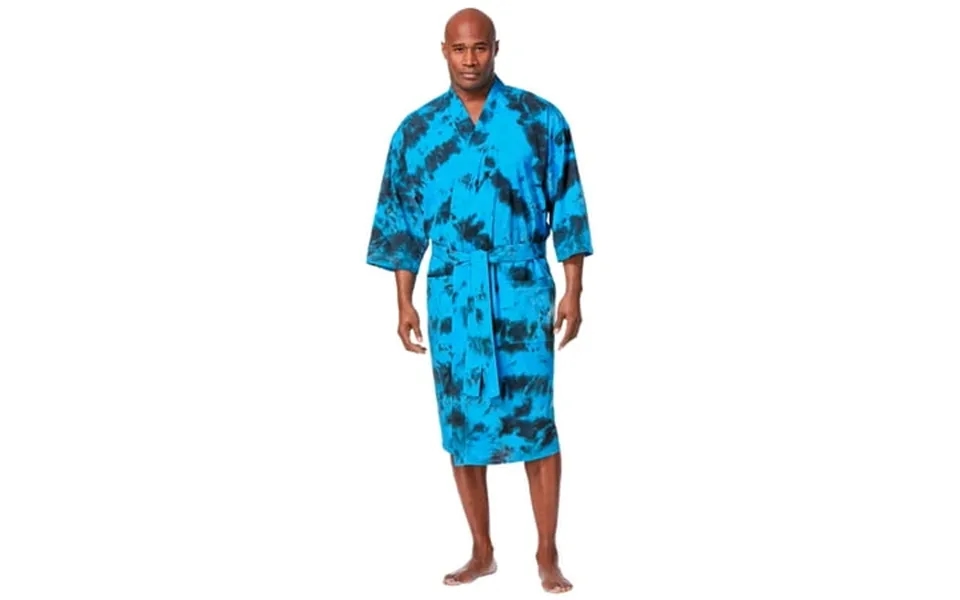Kingsize Men S Big & Tall Cotton Jersey Robe