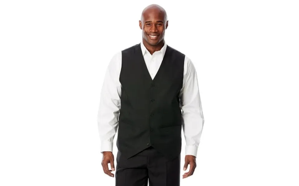 Kingsize Men S Big & Tall Ks Signature Collection Easy Movement 5-button Suit Vest