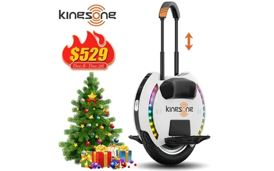 Kingsong 14dpro Electric Unicycle For Adults City Commuter Onewheel 25 Miles Range Euc 2400w Motor