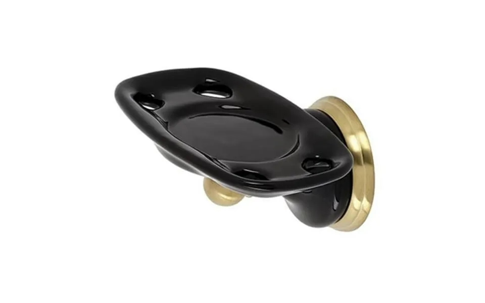 Kingston Brass Ba9116bb Water Onyx Toothbrush And Tumbler Holder Brushed Brass