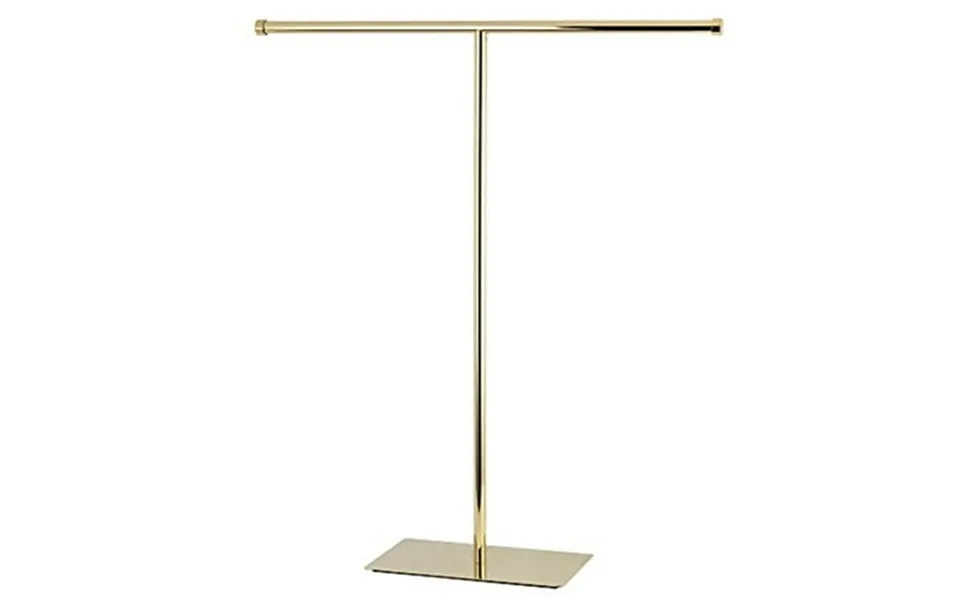 Kingston Brass Cc8202 T-shape Claremont Towel Rack Polished Brass