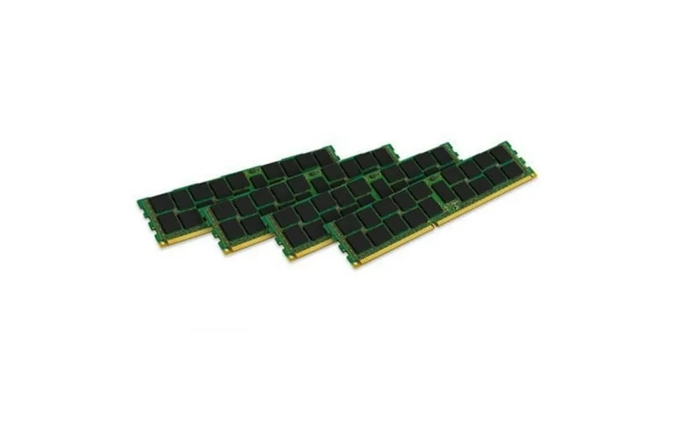 Kingston Technology Valueram 64 Gb Kit Of 4 4x16 Gb Modules 1333mhz Ddr3 Pc3-10600 Ecc Reg Cl9 Dimm Dr X4 1