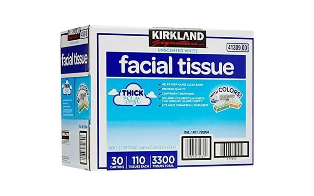 Kirkland Signature Facial Tissue Lodge Pack - 110 Ct product image