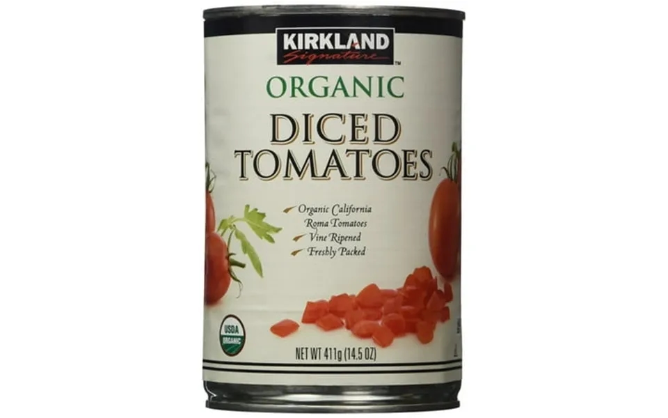 Kirkland Signature Organic Diced Tomatoes 7.25 Pound