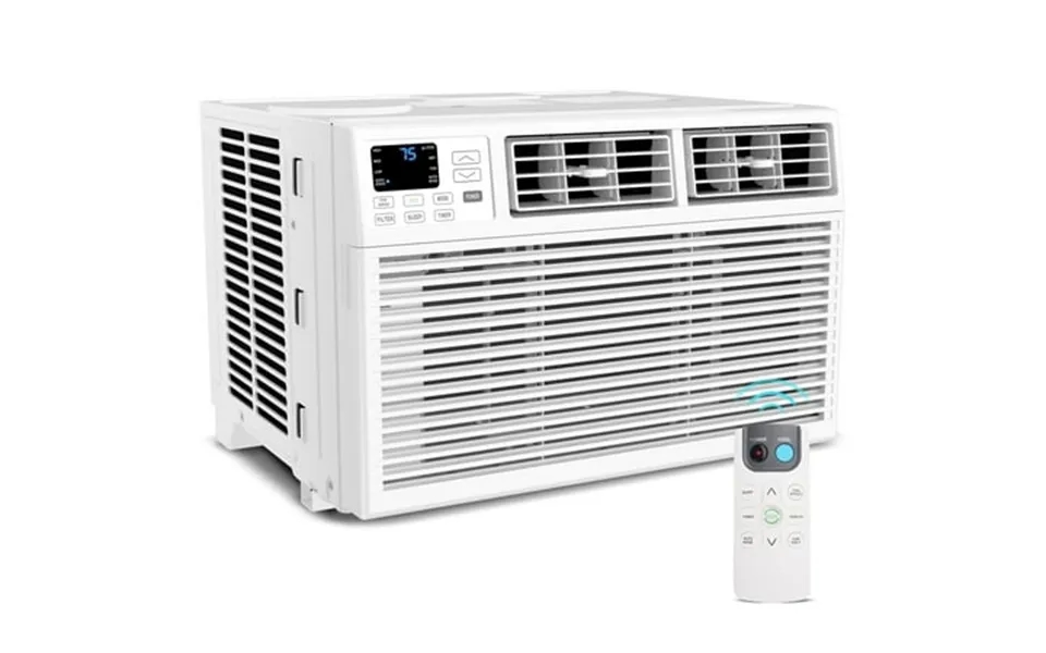 Kissair 14 000 Btu Window Air Conditioner With Remove Control For Room Ac Unit Air Conditioner Easy Installation Cools U
