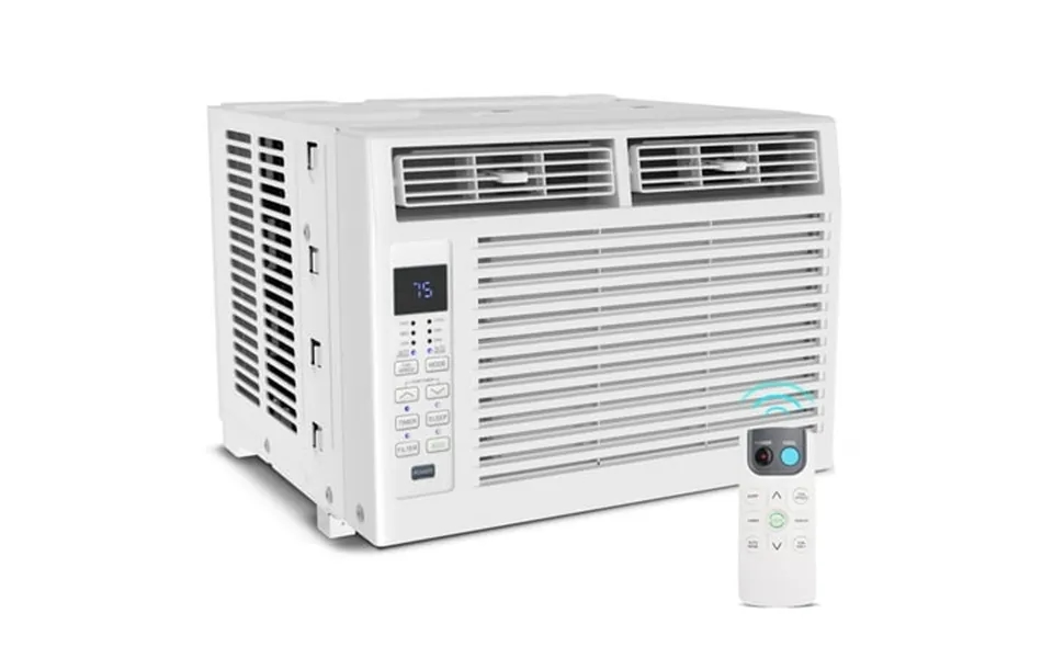 Kissair 6 000 Btu 115v U Shaped Window Air Conditioner For Small Room Ac Unit Air Conditioner Easy Installation Cools Up