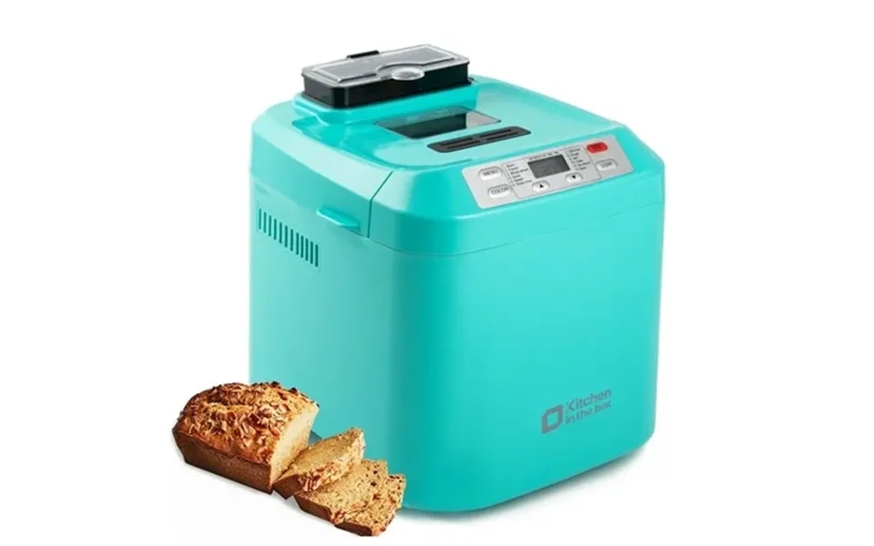 Kitchen In The Box 2lb Bread Maker With Auto Fruit Nut Dispenser 12-in-1 Gluten-free Bread Machine 13h Delay Timer Nonst